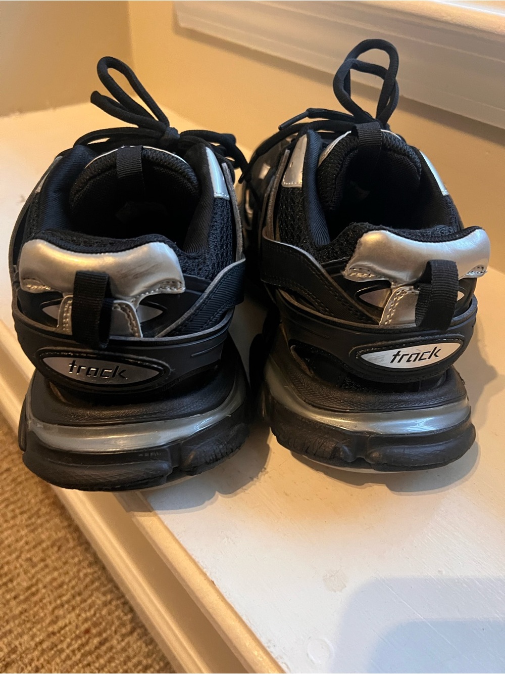 Balenciaga Track Grey and Black Mens Size 10 - Picture 5 of 10